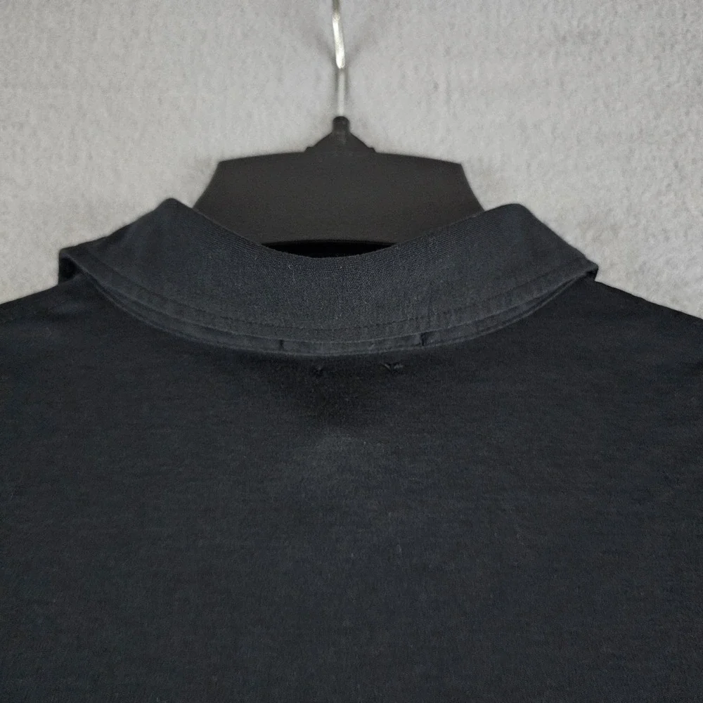 polo ralph‎ lauren shirt mens medium m black small pony classic fit